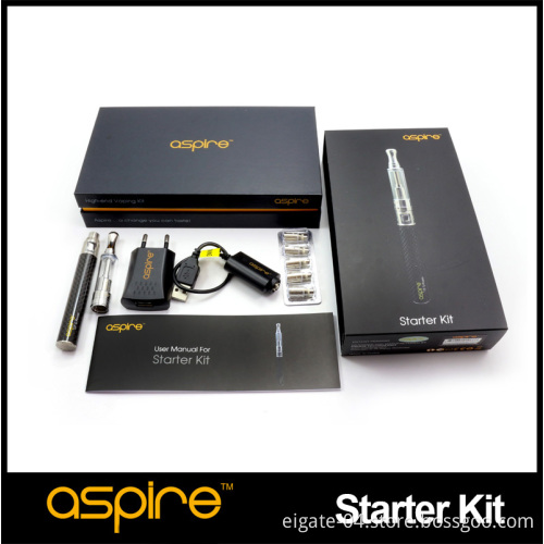 2014 Electronic Cigarette High Point Level Starter Kit with Bvc Technology Glassomizer Tank